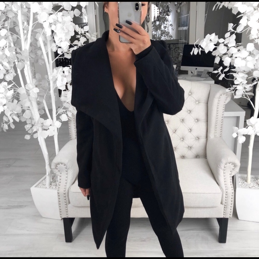 🖤Reposh // ekAttire Black Trench Coat